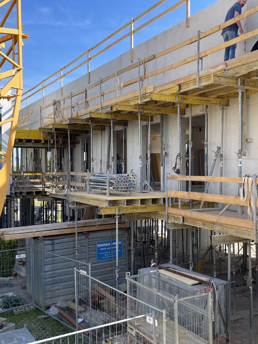 Raiffeisenbank Eggelsberg - Baustelle